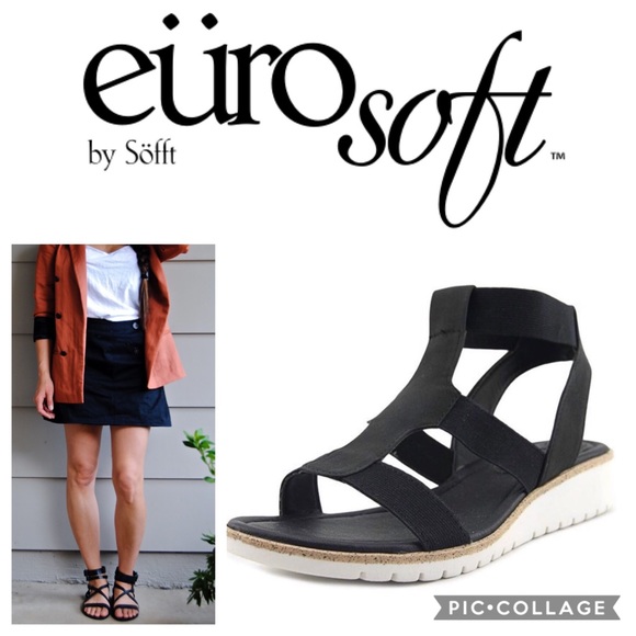 eurosoft celeste wedge sandal